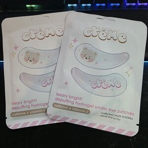 The Crème Shop Beary Bright Hydrogel Under Eye Patches